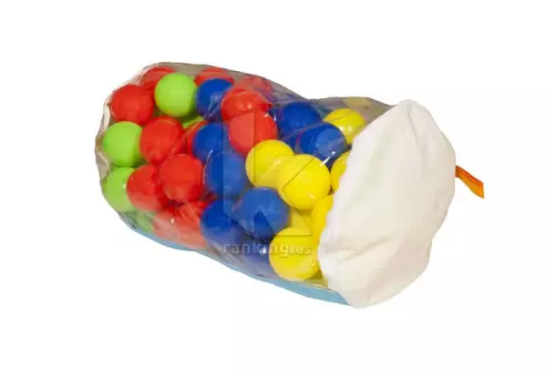 BOLAS PARA PISCINAS SENSORIALES, 100 UDS.