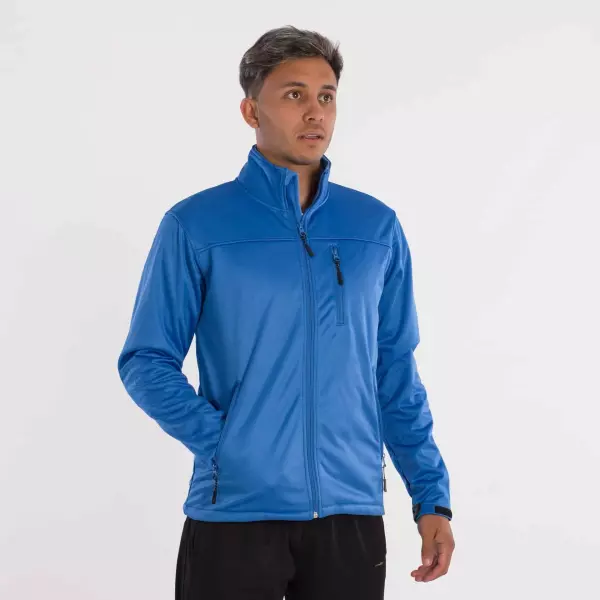 SOFTSHELL JACKET SOFTEE REGIS HOMBRE - L, ROYAL