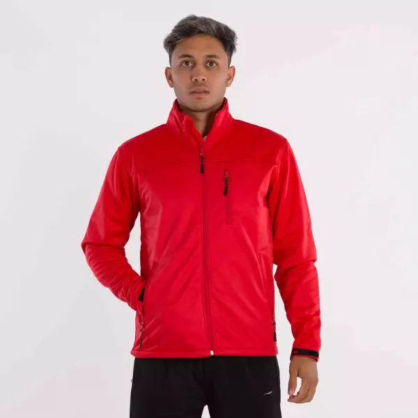 SOFTSHELL JACKET SOFTEE REGIS HOMBRE - ROJO, L