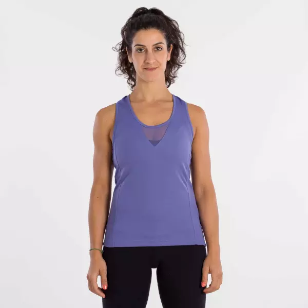 CAMISETA SOFTEE TIRANTES IMPULSE MUJER - VIOLETA, XS