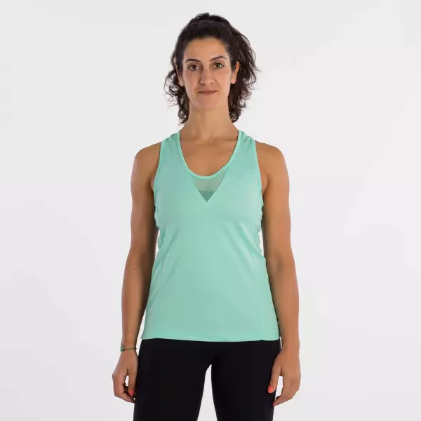 CAMISETA SOFTEE TIRANTES IMPULSE MUJER - AZUL CIELO, XL