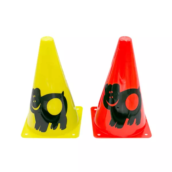 CONO CERDITO - 23CM, AMARILLO