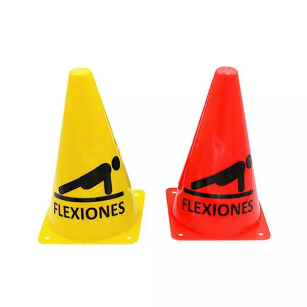 CONO TRAINING FLEXIONES - 23CM, AZUL