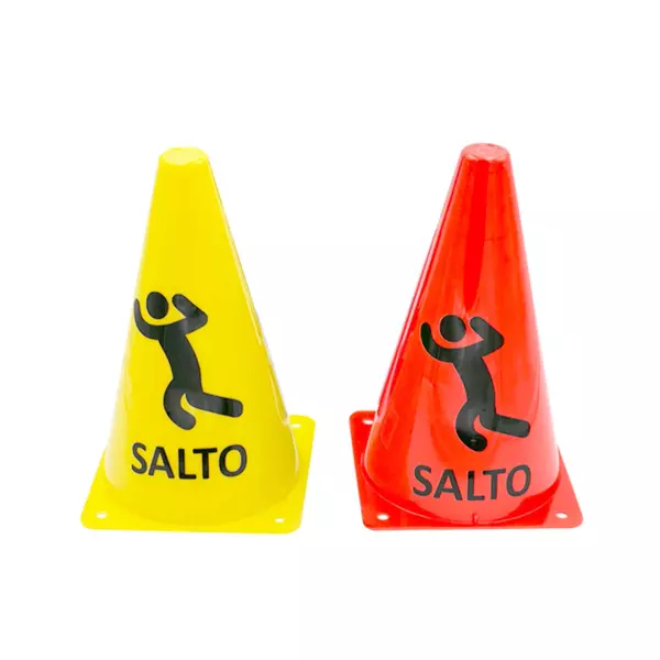 CONO TRAINING SALTO - 23CM, AMARILLO