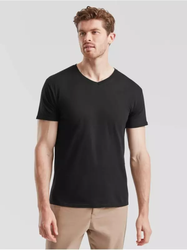 CAMISETA FRUIT OF THE LOOM ICONIC 150 V-?NECK T