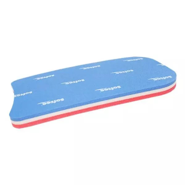 TABLA NATACION GRANDE , ROJO/BLANCO/AZUL 46,5X28X3 CM