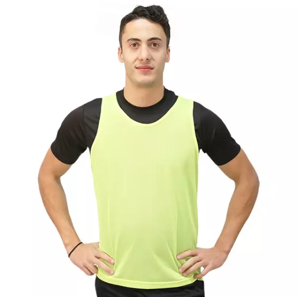 PETO REVERSIBLE UNISEX - VERDE/AMARILLO, JUNIOR