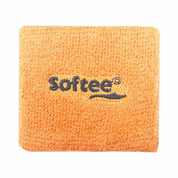 MUÑEQUERA NORMAL SOFTEE - NARANJA FLUOR, UNIDAD