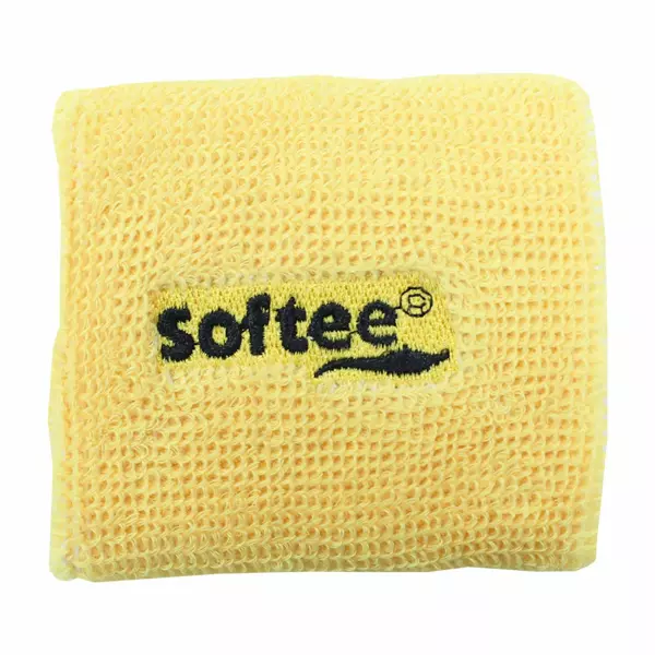 MUÑEQUERA NORMAL SOFTEE - AMARILLO FLUOR, UNICA