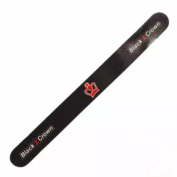 PROTECTOR DE PALA DE PÁDEL BLACK CROWN URE REDONDO NEGRO-ROJO