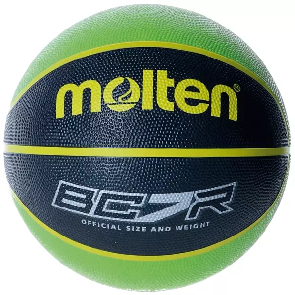 #BALON MOLTEN BALONCESTO BCR2 TALLA 7 VERDE/NEGRO OFERTA