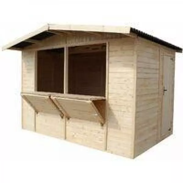 GARDIUN CASETA LAIA KIOSCO DE MADERA 336 x 263 x 232 CM