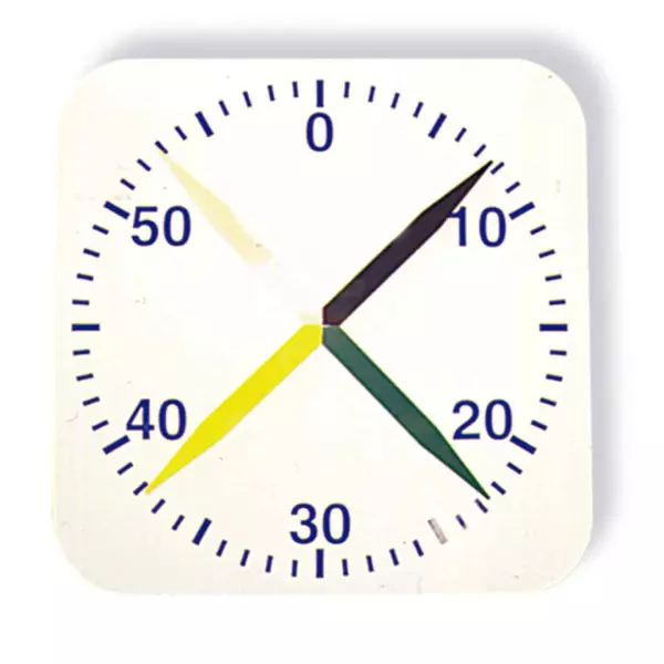 CRONÓMETRO DE PISCINA 80x80cm 4 AGUJAS