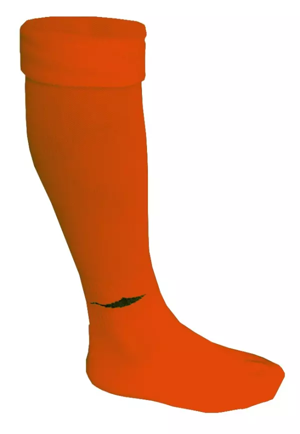 PAR MEDIAS FUTBOL SOFTEE - 30-34, NARANJA FLUOR