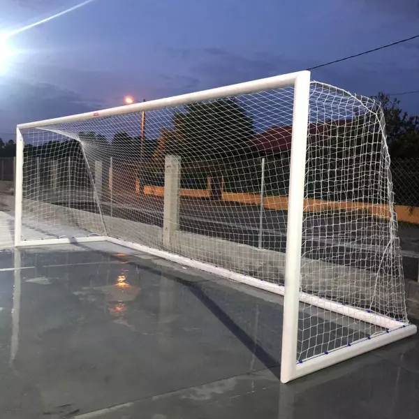 JUEGO PORTERIAS ALUMINIO FUTBOL 7  120X100 MM TRASLADABLES,PREGUNTAR STOCK