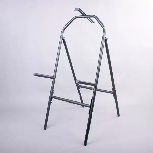 SOPORTE METÁLICO ALTO PARA ESTANTE DE TIRO CON ARCO