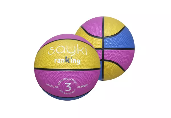 Balón Baloncesto SAYKI Multicolor - Talla 3
