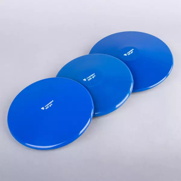 DISCO DE ATLETISMO DE PVC 400/500/750GR