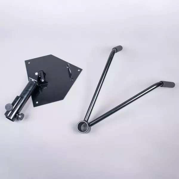 SET CORE PLATE + ASA EN V DE 50 MM BARRA OLIMPICA