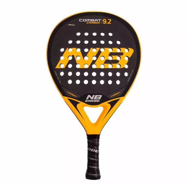 PALA PADEL ENEBE COMBAT CARBON 9.2 ORANGE