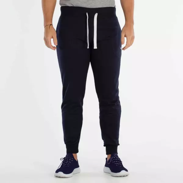 PANTALON ALGODON SOFTEE DETROIT ADULTO - MARINO, XXL