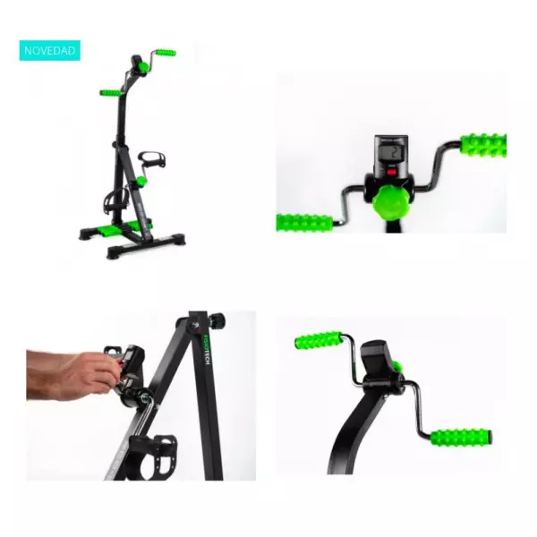 Pedalier Fisiotech ejercitador manual ajustable para piernas brazos