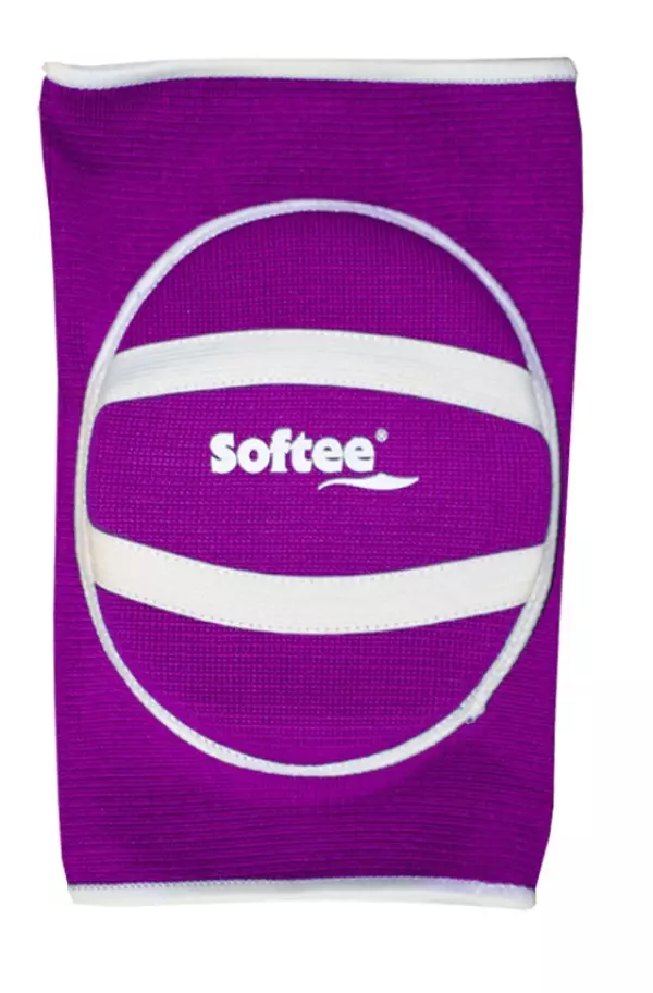 RODILLERA/CODERA ACOLCHADA SOFTEE - VIOLETA, SENIOR