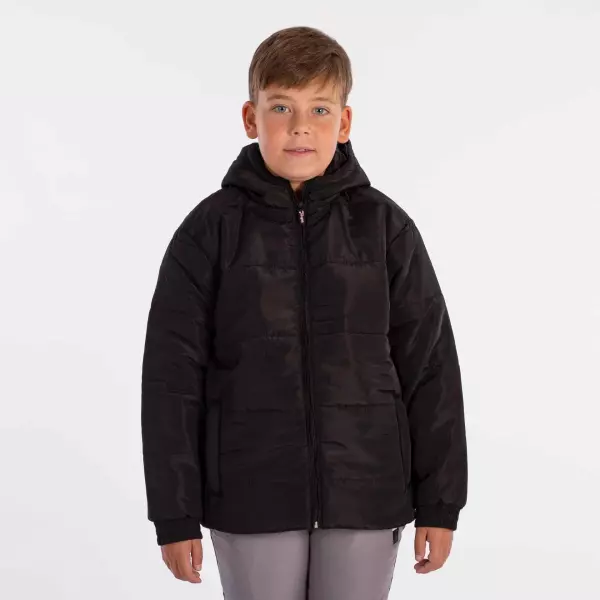ANORAK SOFTEE FULL NEW INFANTIL - NEGRO, 12 AÑOS