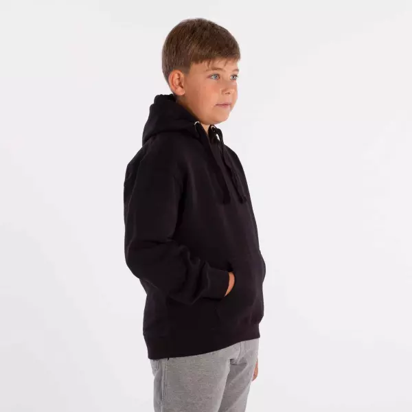 SUDADERA SOFTEE KELVIN INFANTIL - 6 AÑOS, NEGRO