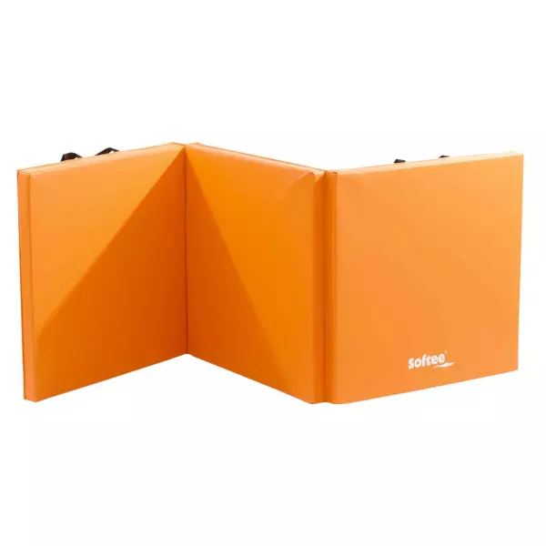 COLCHONETA PLEGABLE 180X60X4 CM SOFTEE PREGUNTAR STOCK - NARANJA