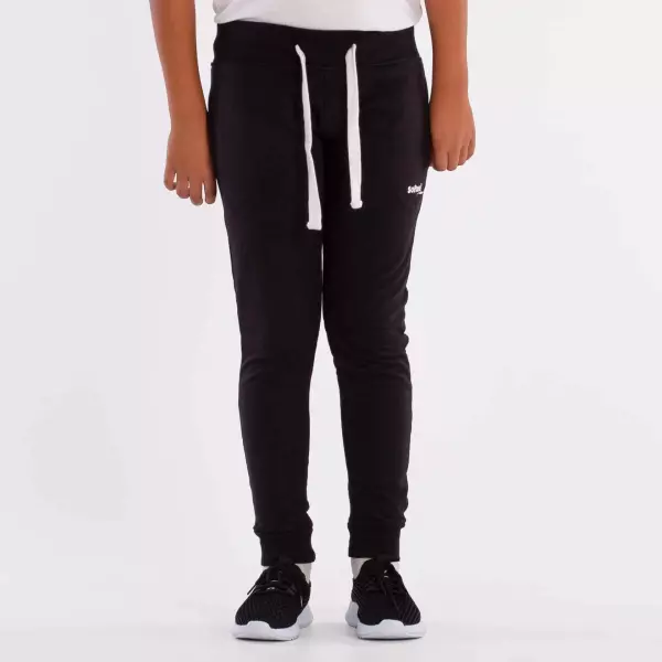 PANTALON ALGODON SOFTEE DETROIT INFANTIL - NEGRO, 10 AÑOS