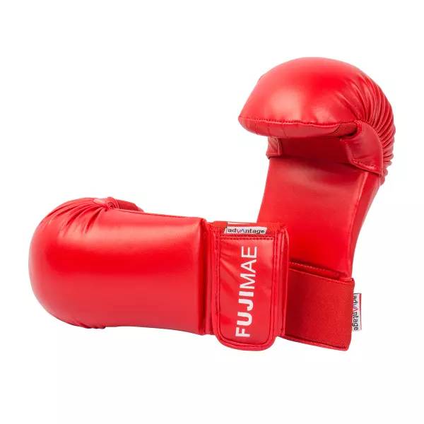 Guantillas Karate Advantage. Rojo. S