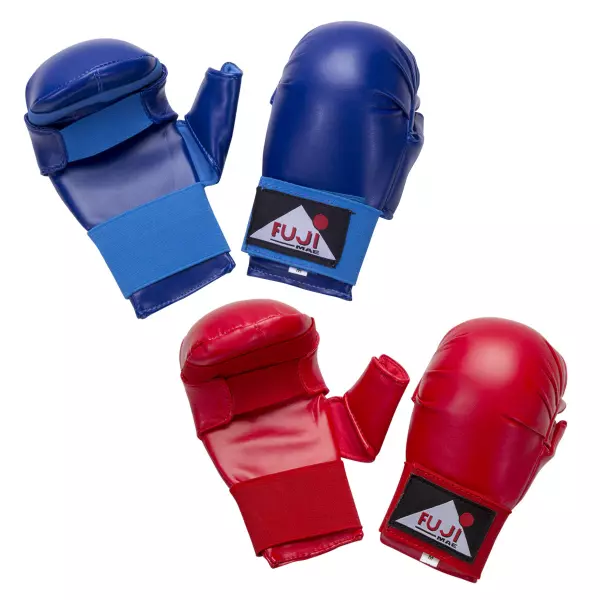 Guantillas Karate Advantage con Pulgar. RFEK. Rojo. XS