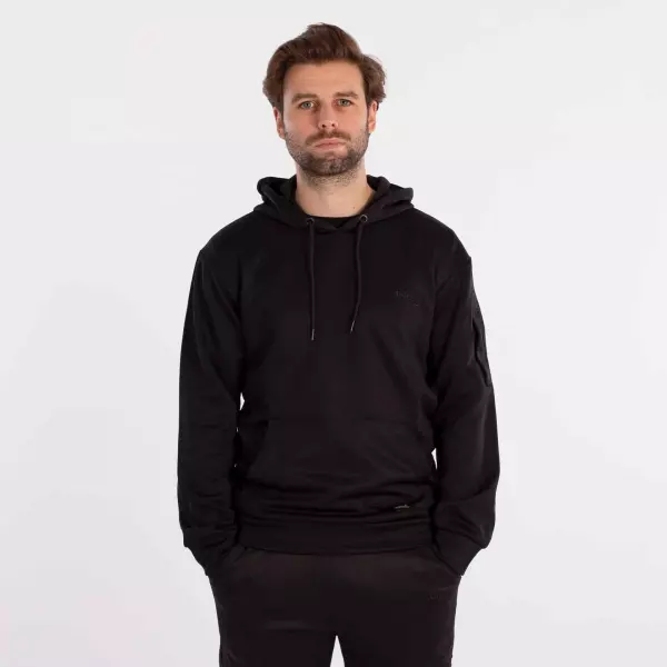 SUDADERA SOFTEE ELEGANT ADULTO - NEGRO, M