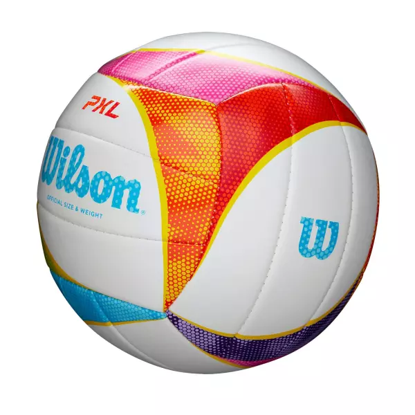 BALÓN VOLEIBOL WILSON PXL VB BLANCO/ROJO/VIOLETA