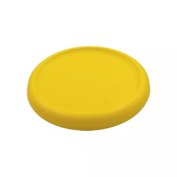 DISCO VOLADOR DE FOAM - AMARILLO, 21CM