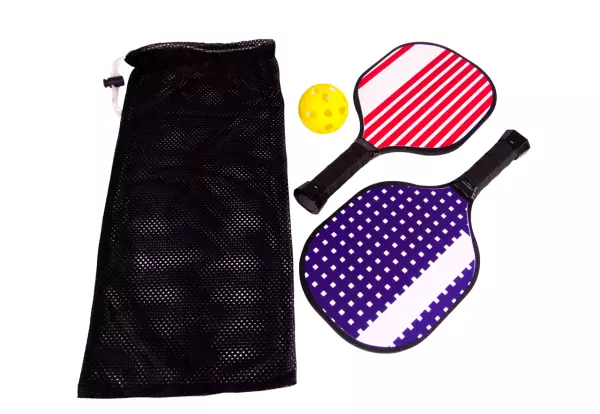 Set Pickleball. 2 Uds. Palas + 1 Ud. pelota