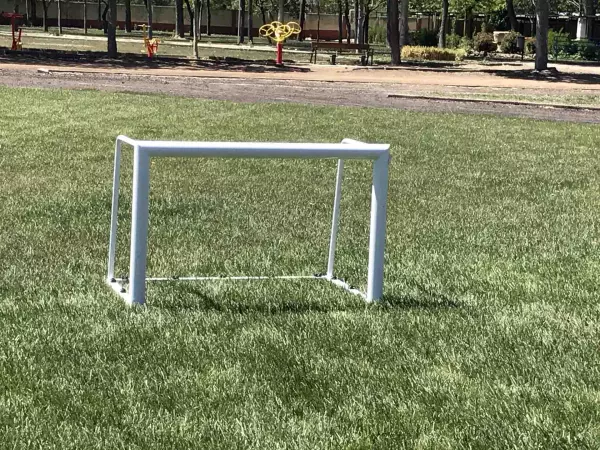 Juego mini porterías entrenamiento aluminio 1.5 x 1.0 m.