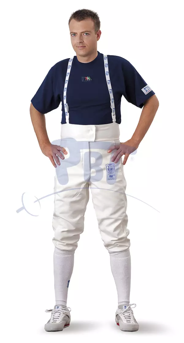 Pantalones de esgrima Balaton FIE 800N CE Talla extra Hombre PBT ESGRIMA