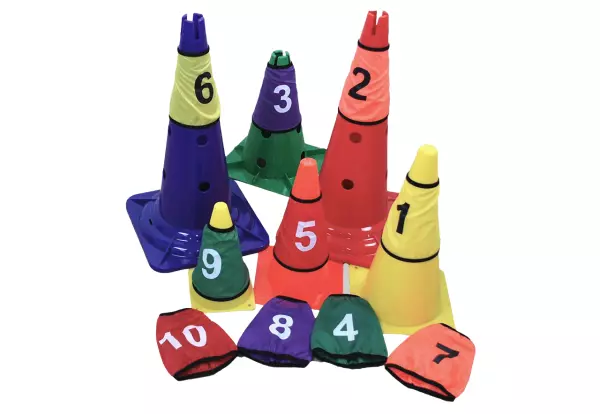 FUNDA NUMERADA PARA CONOS. SET 10 UDS.