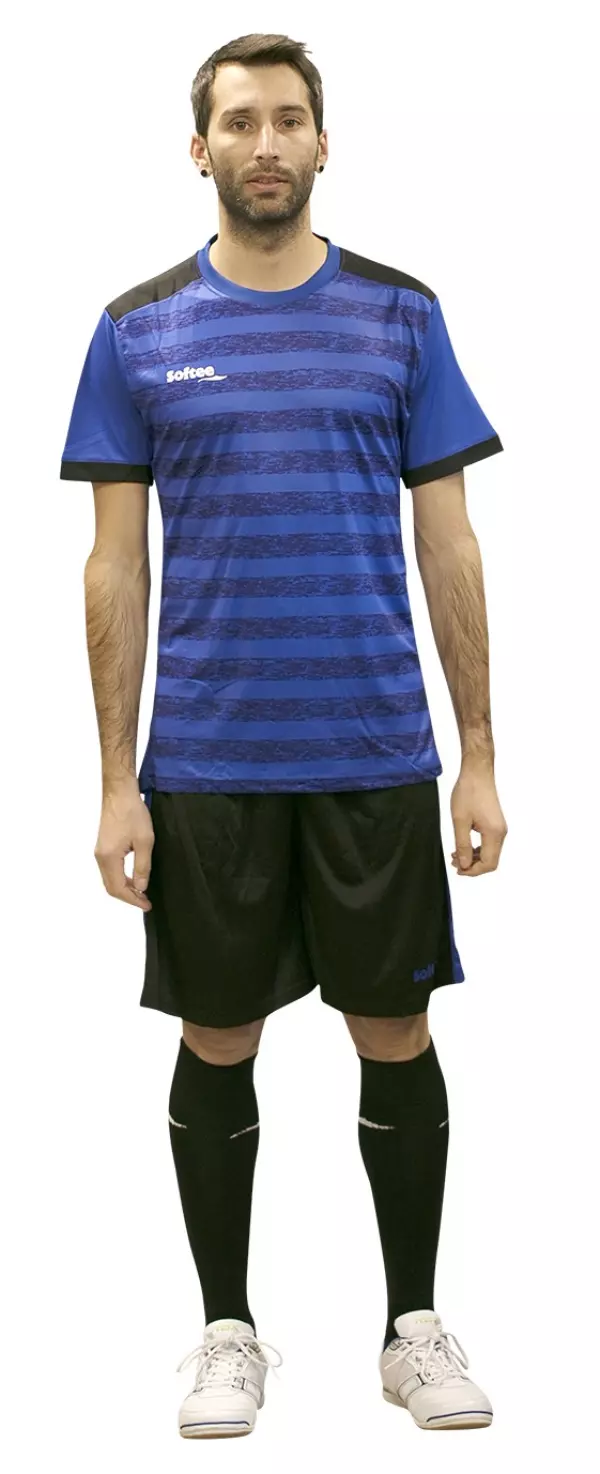 SET SOFTEE LEADER ADULTO - ROYAL/NEGRO, L
