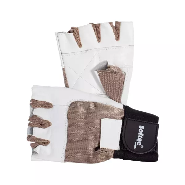 PAR DE GUANTES SPANDEX - XL, BLANCO