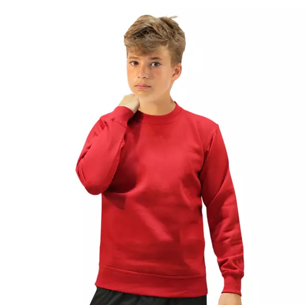 SUDADERA SOFTEE OWEN INFANTIL - ROJO, 6 AÑOS