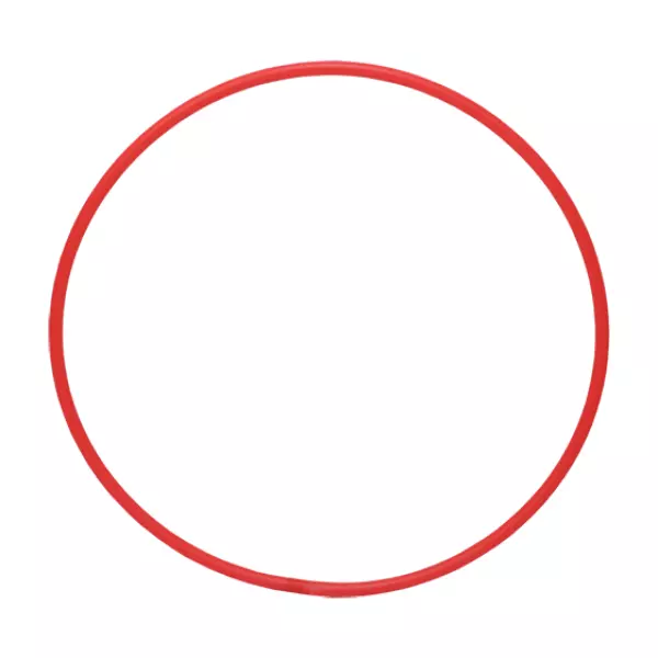 ARO DE RITMICA ADULTO - 85CM, ROJO