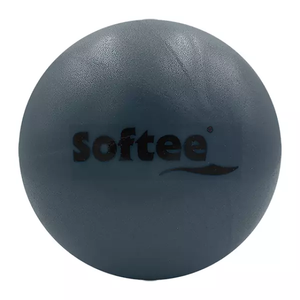 PELOTA PILATES - 20CM, NEGRO