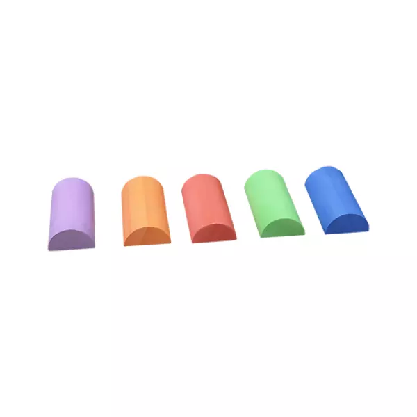 SEMICILINDRO PILATES DELUXE 30 CM  CORAL