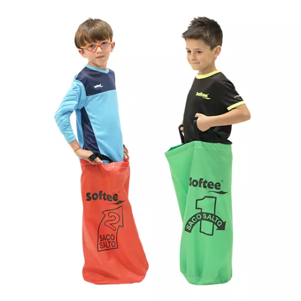 SACO DE SALTO SOFTEE NUMERADO - VERDE Nº1, 64CM