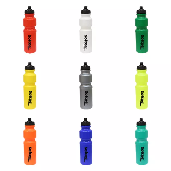 BOTELLA SOFTEE POWER 750 ml - 750 ML, NARANJA FLUOR