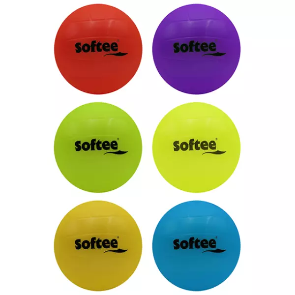 PELOTA POLIVALENTE LISA SOFT - VERDE SFT, 220 MM