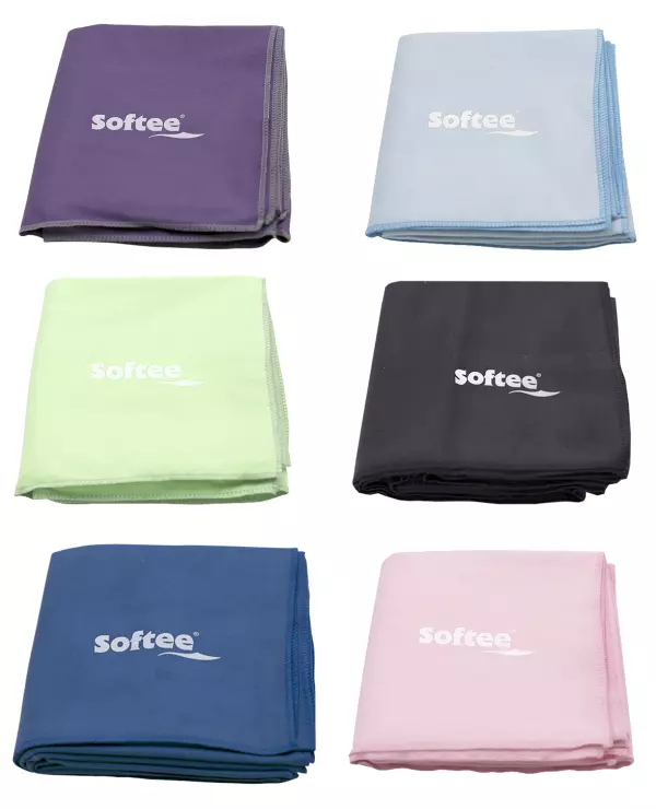 TOALLA MICROFIBRA SOFTEE - 1,2X0,6M, VIOLETA